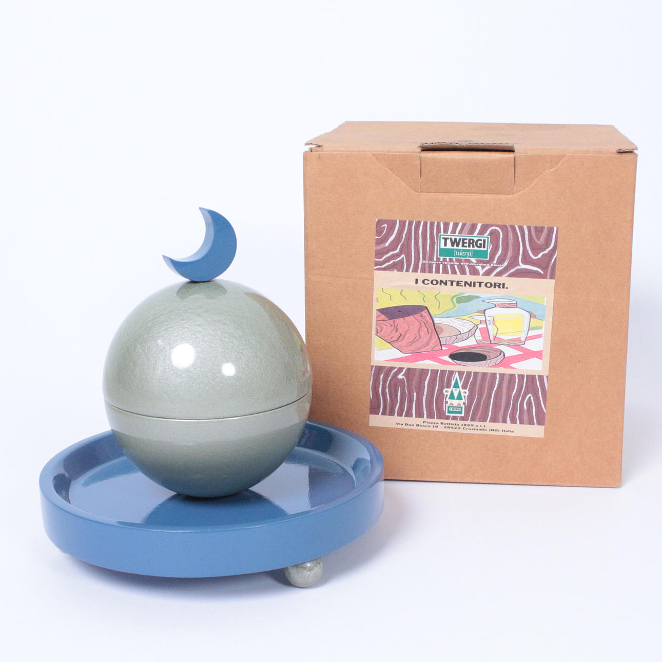 ALESSI—Twergi. Storage box 'PCO100'. Miscellaneous - Miscellaneous