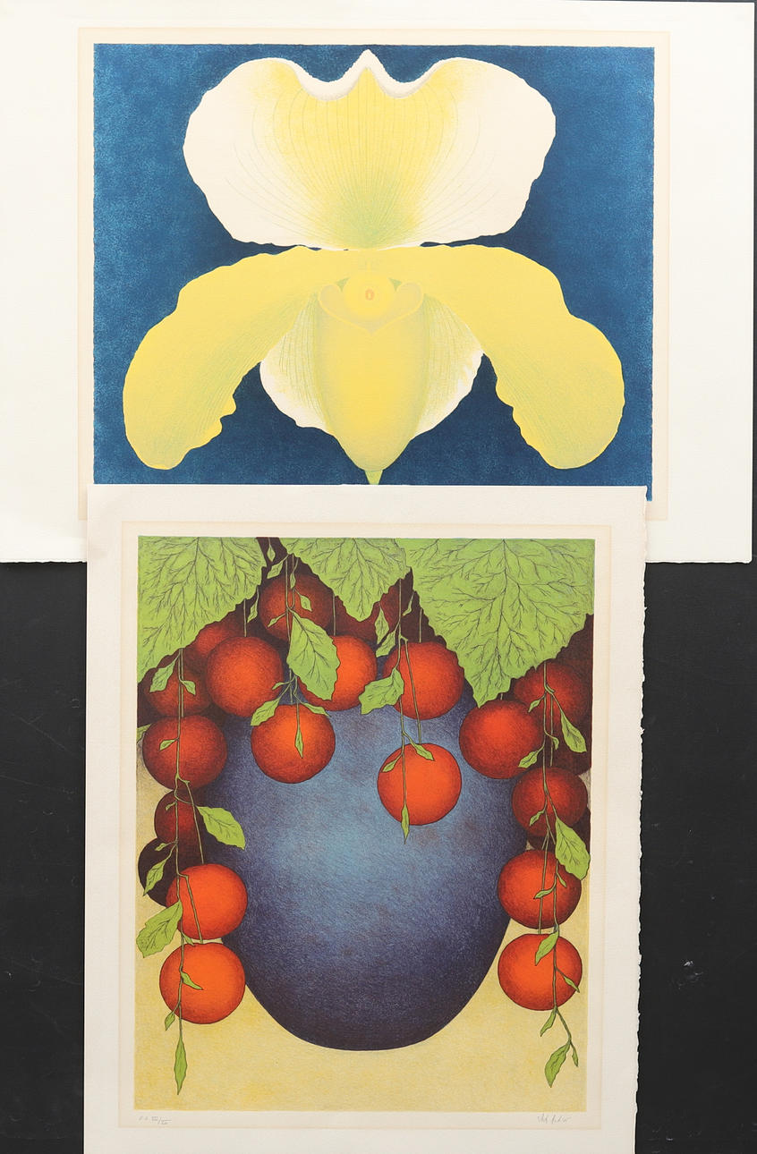 NILS ARTUR NILSSON (1906-1992). Lithographs, 2 pcs, EA, signed.