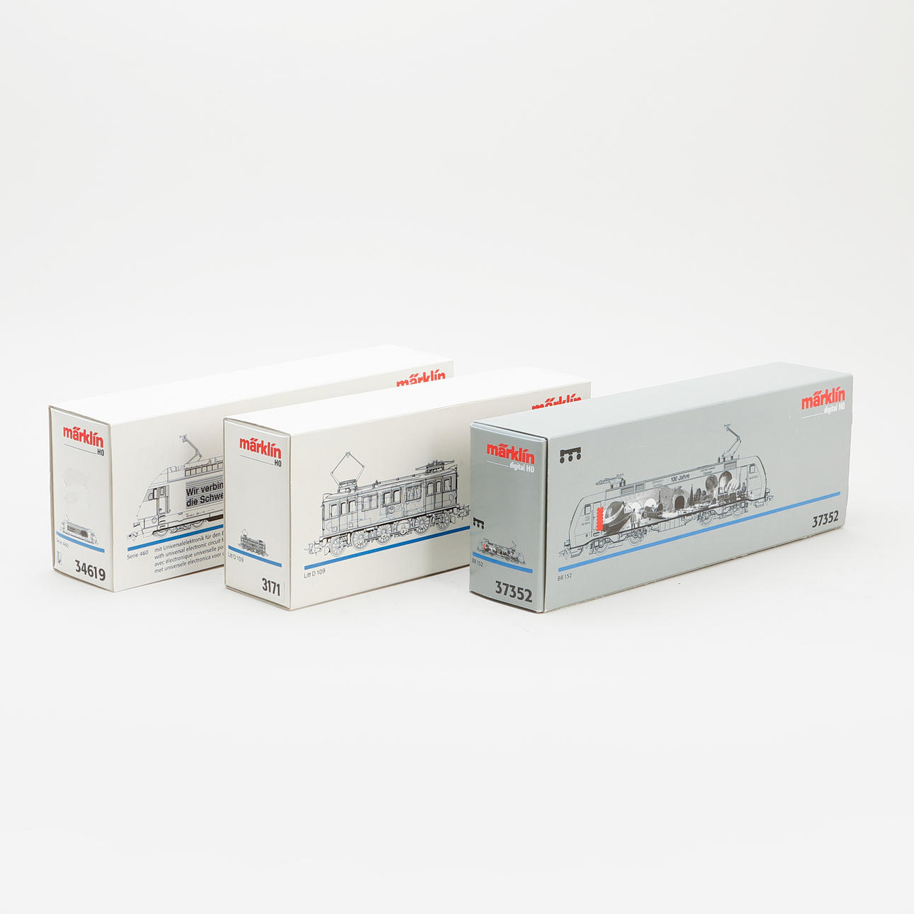MÄRKLIN, lok, 3 st, 3171, 34619 samt 37352. Leksaker - Leksaker - Auctionet