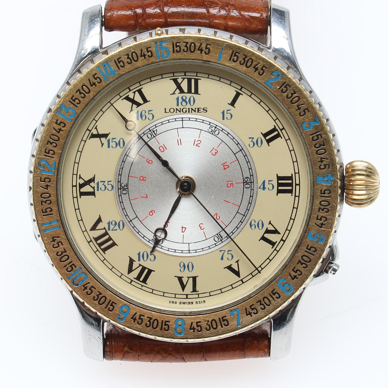 LONGINES, Stunden Engel, Charles Lindbergh. Armbanduhr.