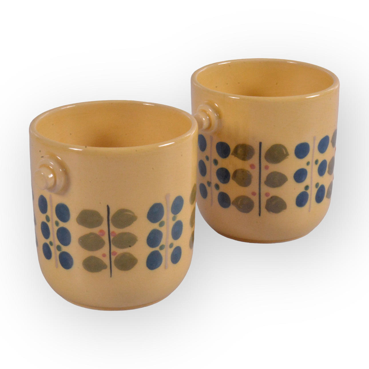 JARS, 2 pieces, ceramics, Ketty Jacobsson, Deco, Helsingborg.