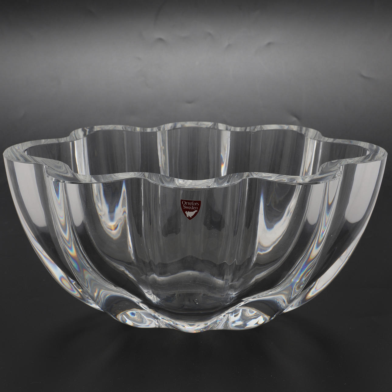 SKÅL, helkristall, Orrefors.