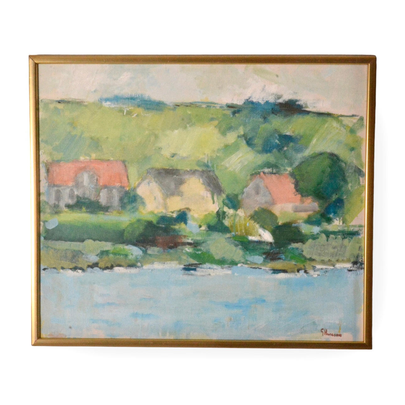 GÖRAN HANSSON. Olja på duk.