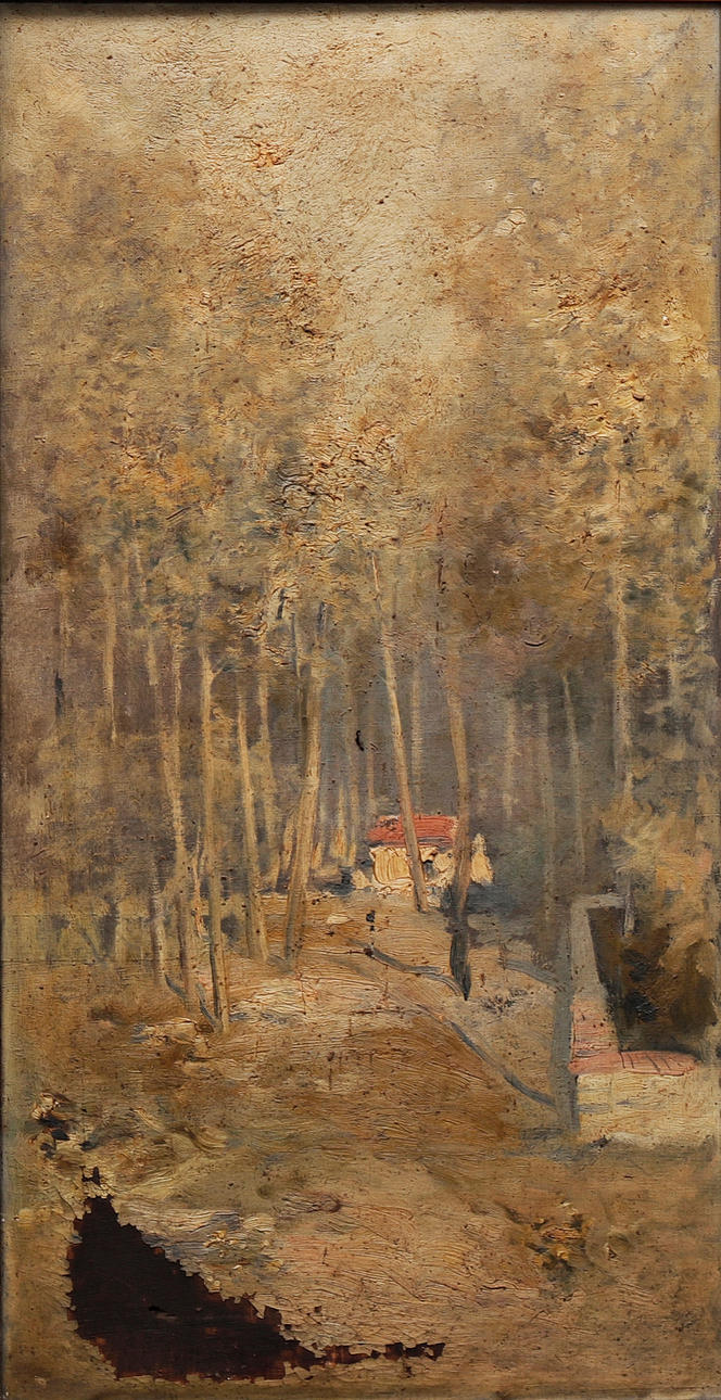 ATTRIBUTED TO TOMÁS VIVER. Forest.