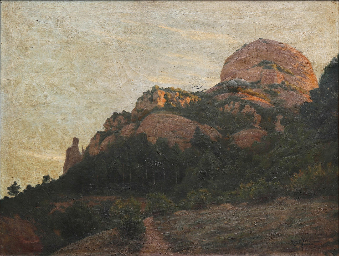 TOMÀS VIVER AYMERICH. Rural view.