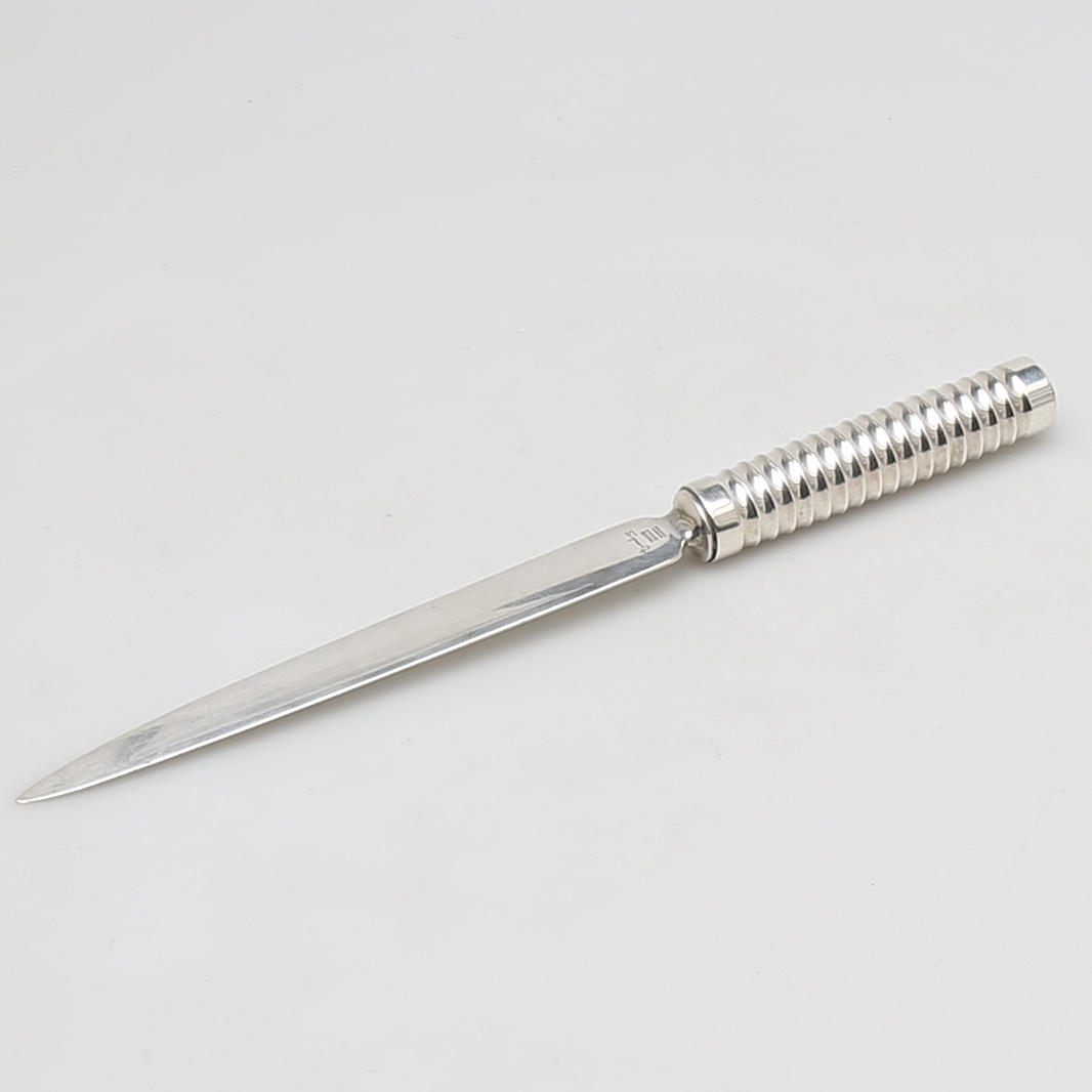 STOR BREVKNIV i sterlingsilver, Sigvard Bernadotte, Georg Jensen.