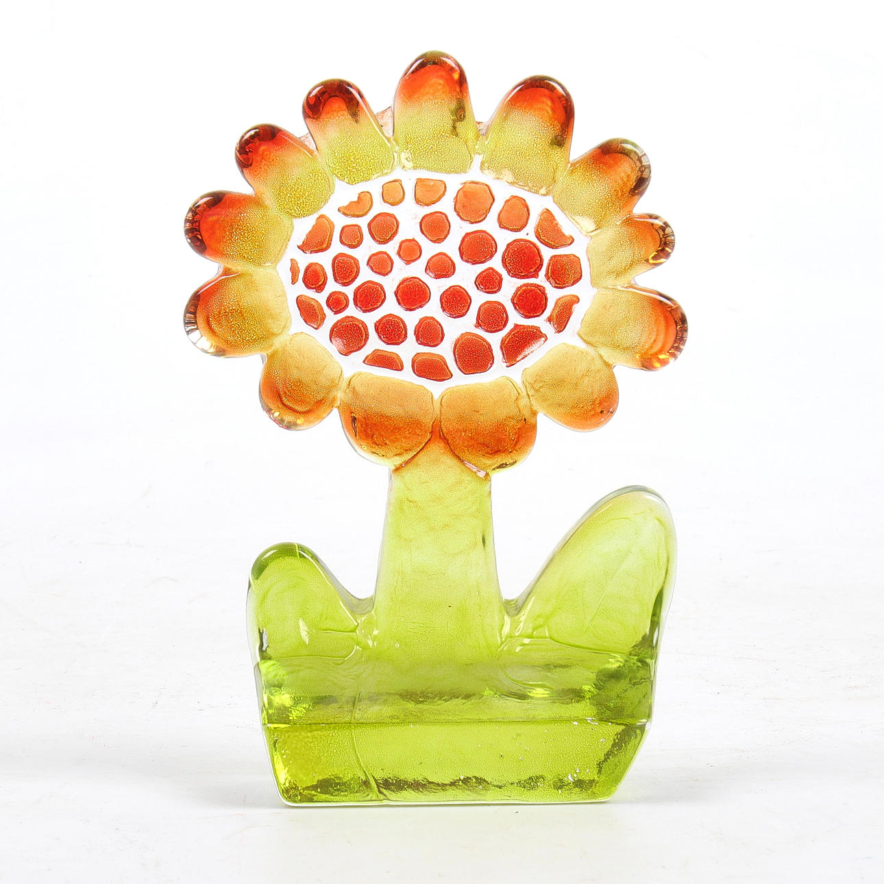 AURINGONKUKA, lasi, Meri Glasbruk, Kosta.