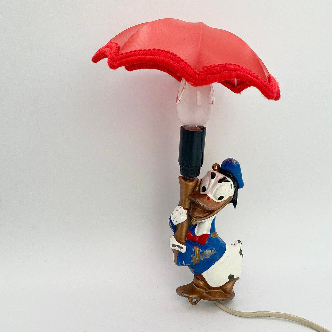 WALL LAMP, DONALD DUCK, OLUK, DENMARK, 1950S.