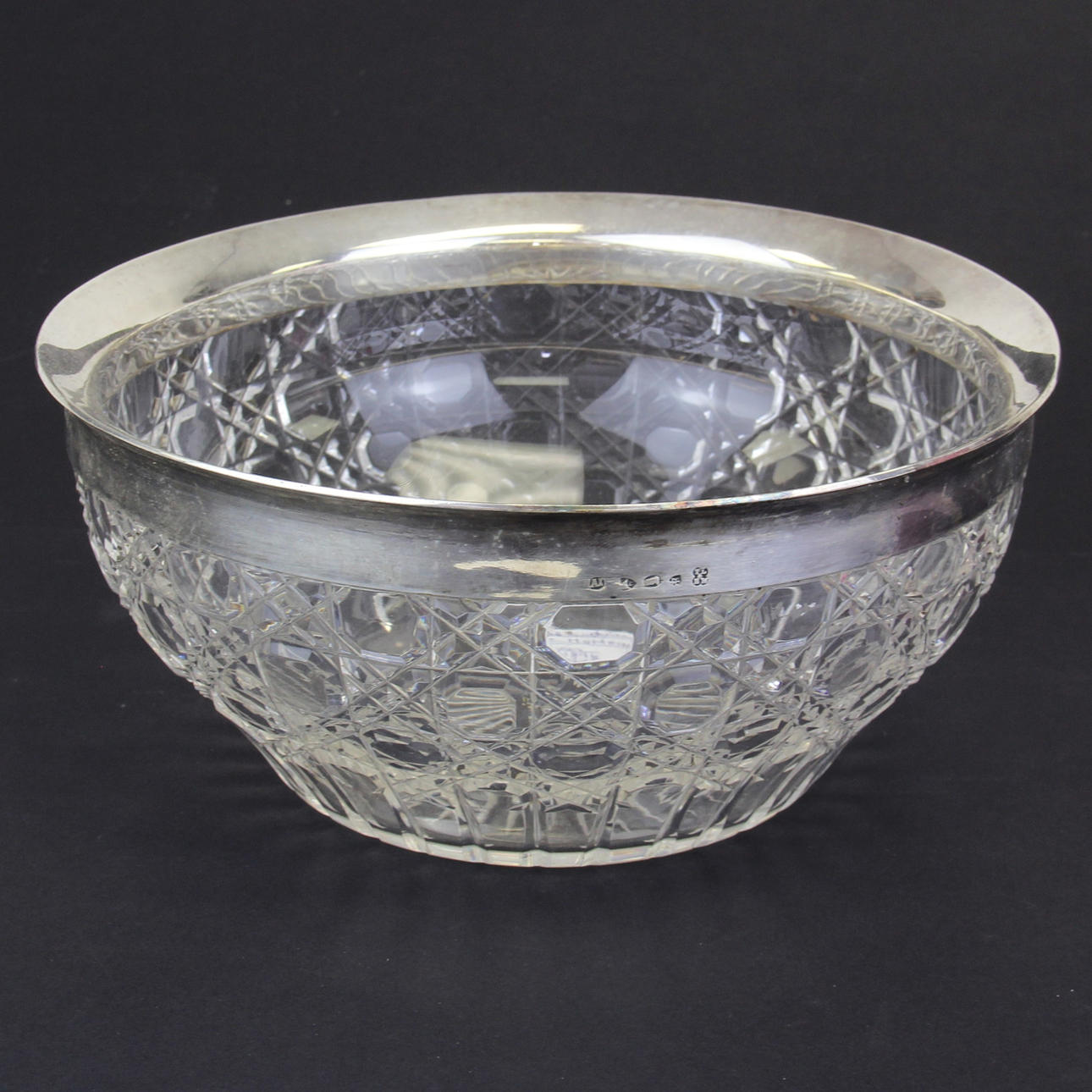 FRUTERO PLATO ANTIGUO Y CRISTAL.