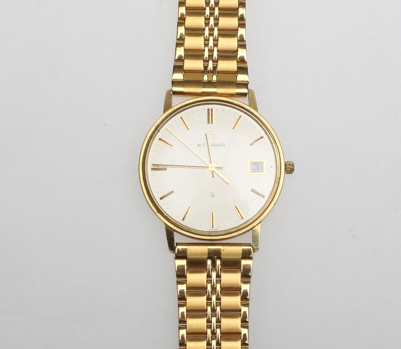 ARMBANDSUR, Eterna, quartz, 14 K.