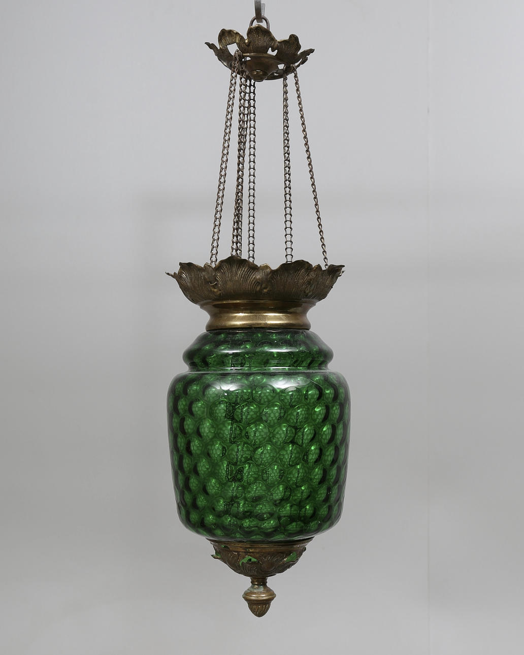 MÅNSKENSAMPEL, omkring 1900, total höjd ca. 70 cm.