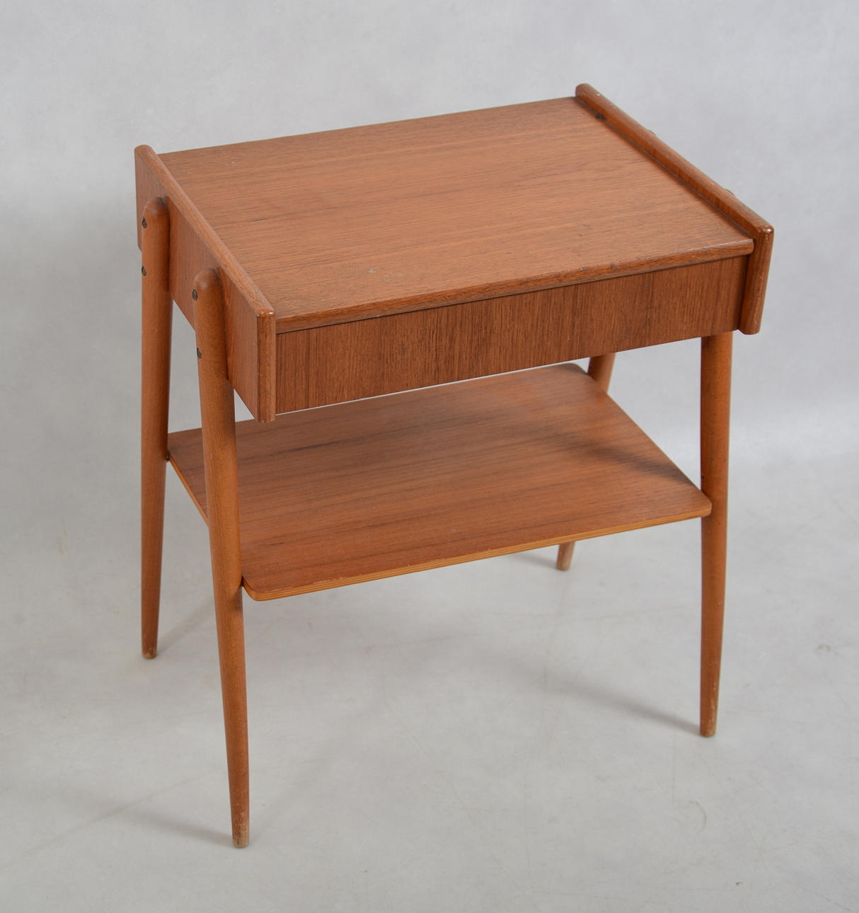 TELEFONBORD i teak, 1960-tal.