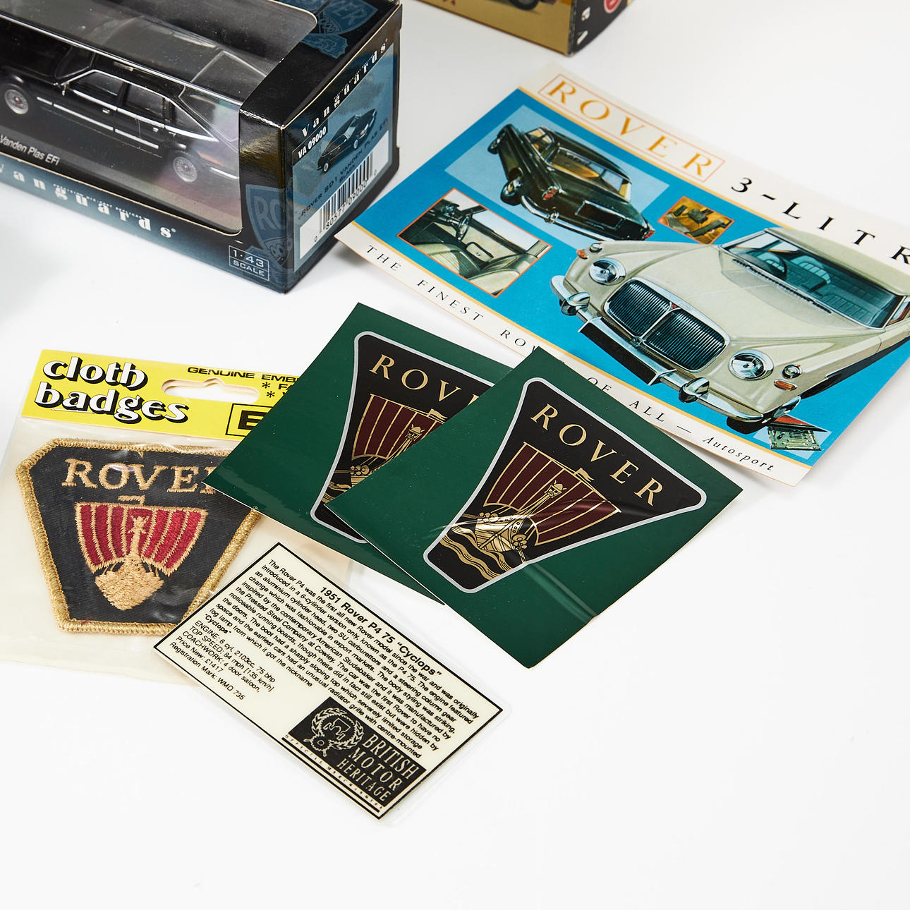 ROVER MODELLBILAR, 16 st, skala 1:43, bestående av bl.a Western Models ...