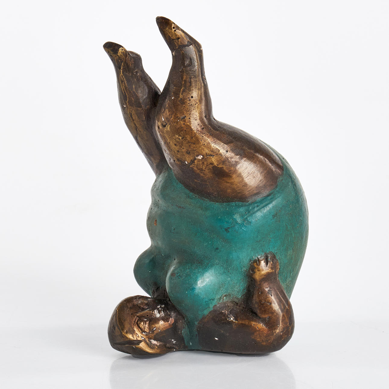 ESCULTURA, Equilibrio, bronce frío.