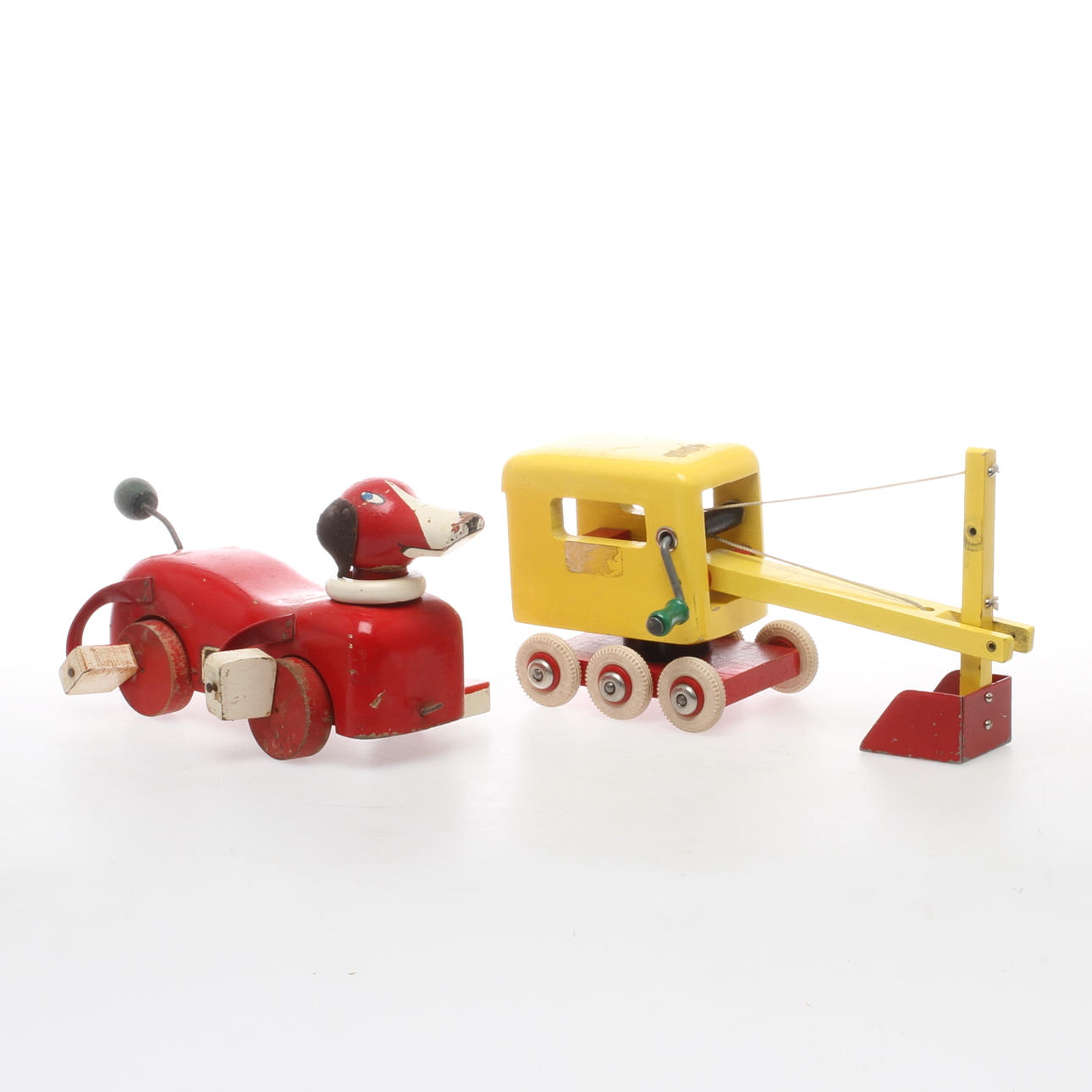 TRÄLEKSAKER 2 st, Brio, 1900-talets andra hälft.