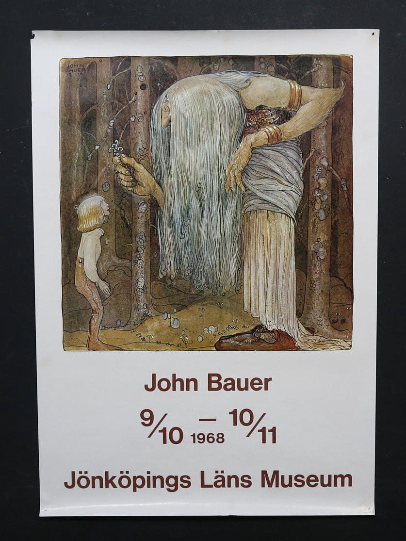 POSTER, 2 Stk., nach John Bauer.