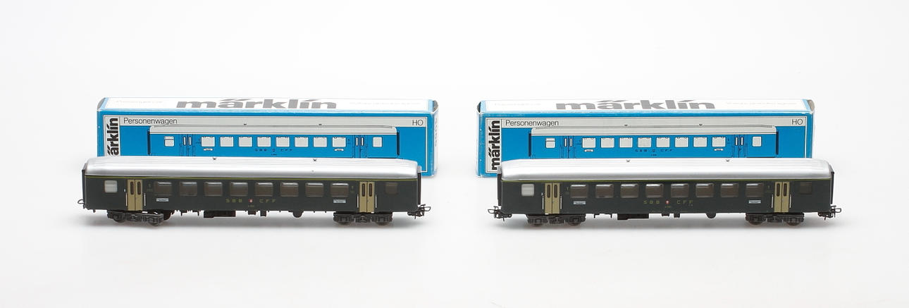 MODELLTÅG, 2 delar, 4066, Märklin.