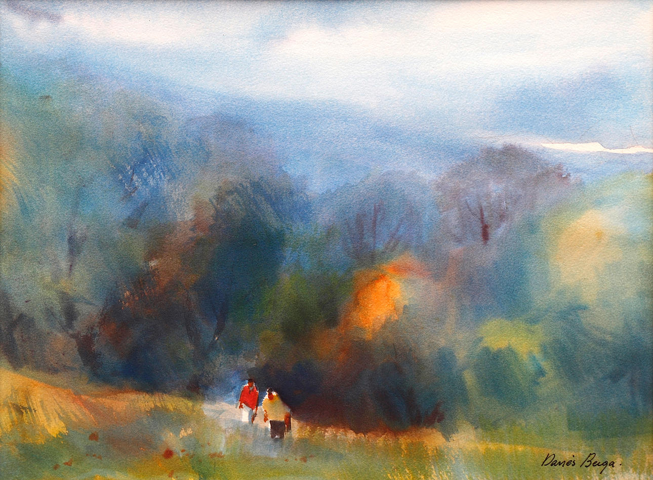 PERE DANÉS BERGA. Landschaft.