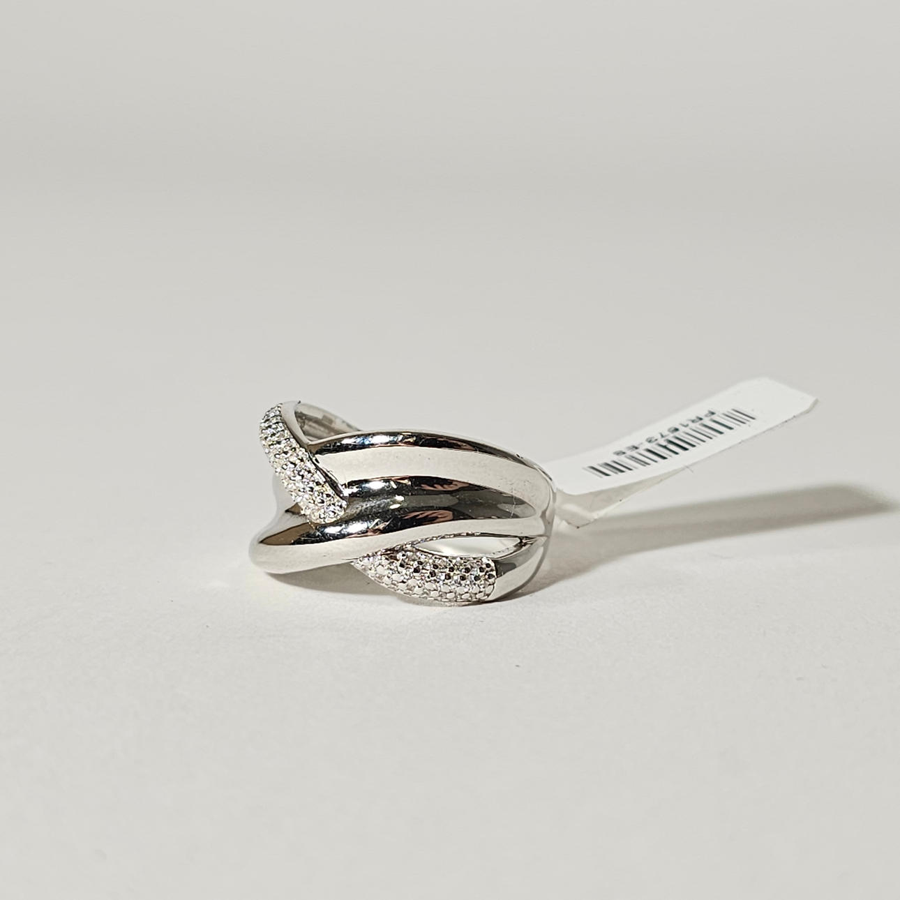 RING I CARTIER STYLE I SØLV MED ZIRCONIA.