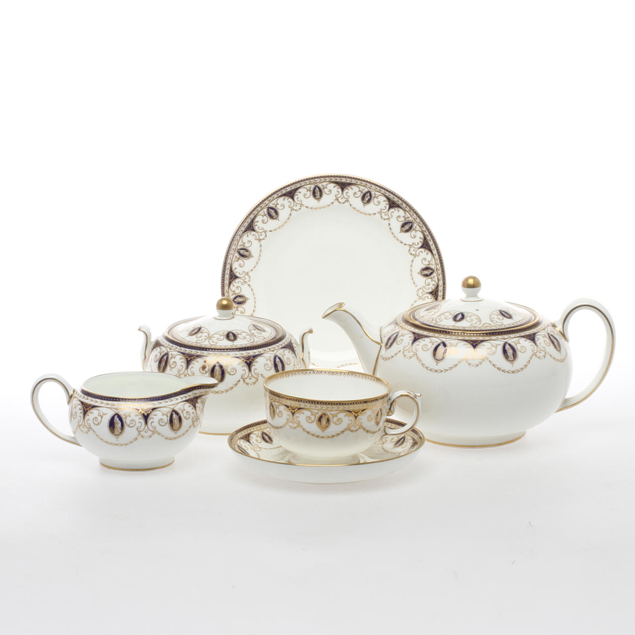 TESERVISDELAR, 24 delar, porslin, Wedgwood, England.