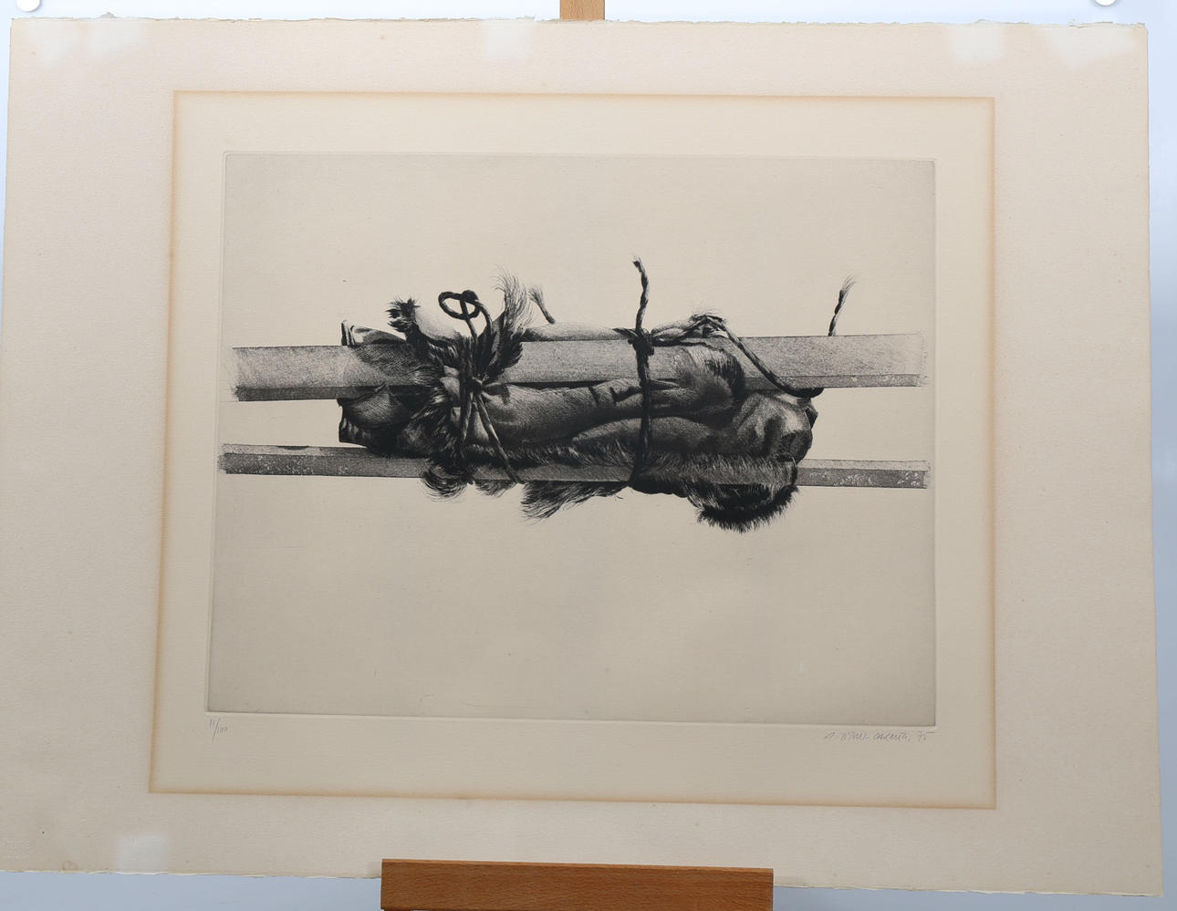 GERARD TITUS-CARMEL. Etching, numbered 11/100, signed.