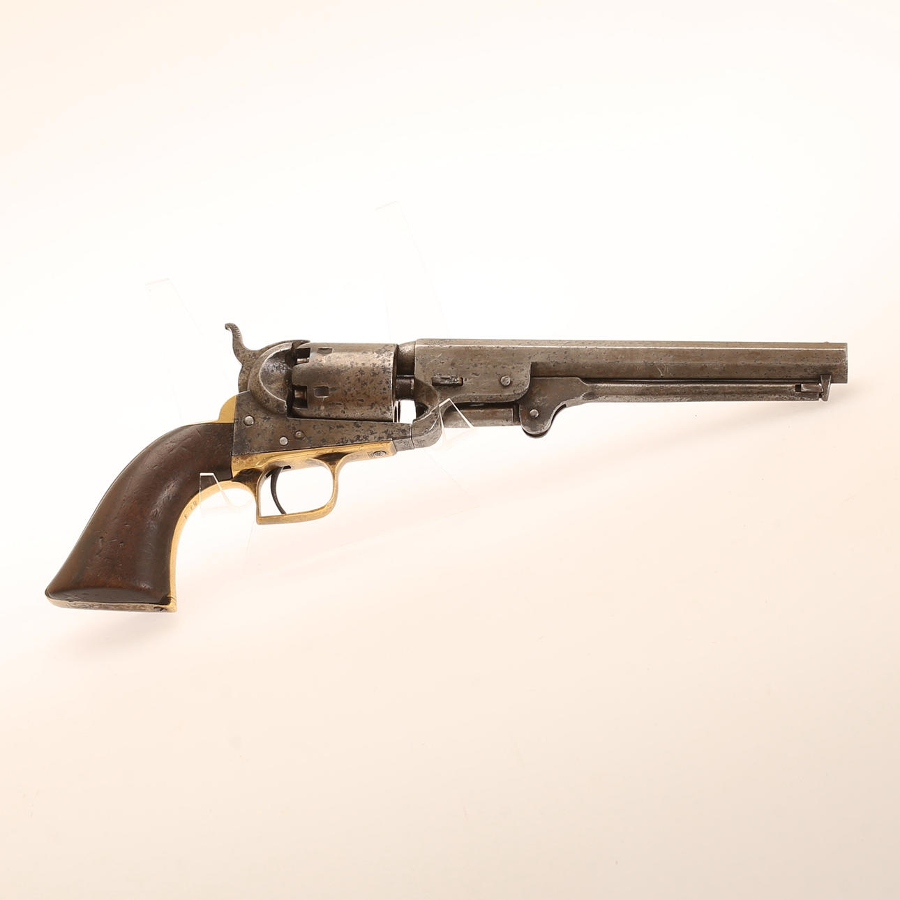 BLOCK REVOLVER, Colt 1851 navy model squareback, USA, 1861.