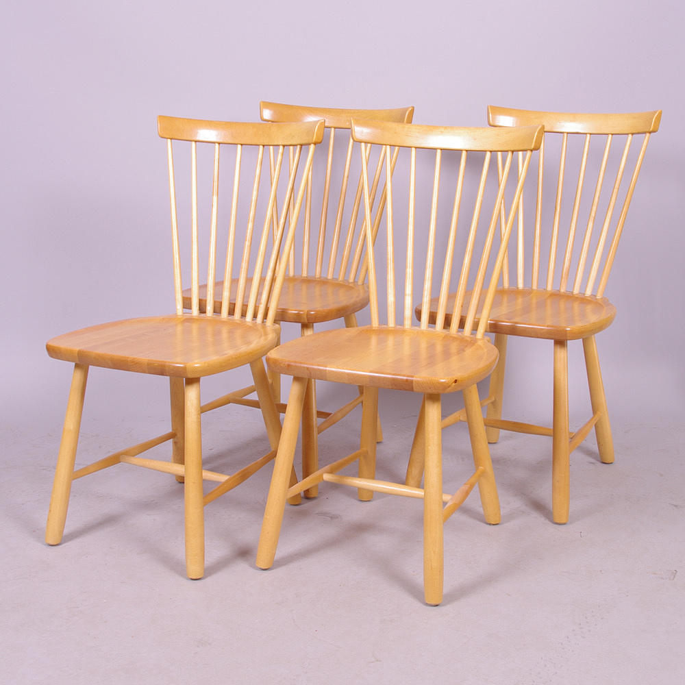 STOLAR, 4 stycken, "Lilla Åland" Carl Malmsten.