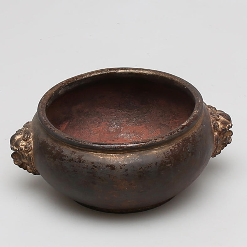 RÖKELSESKAR i brons, 1900-talets senare del, Kina.