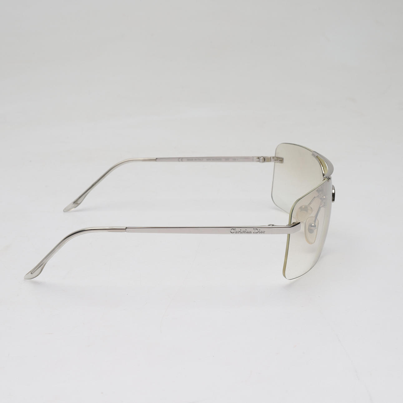 CHRISTIAN DIOR. Sunglasses, metal and glass, 