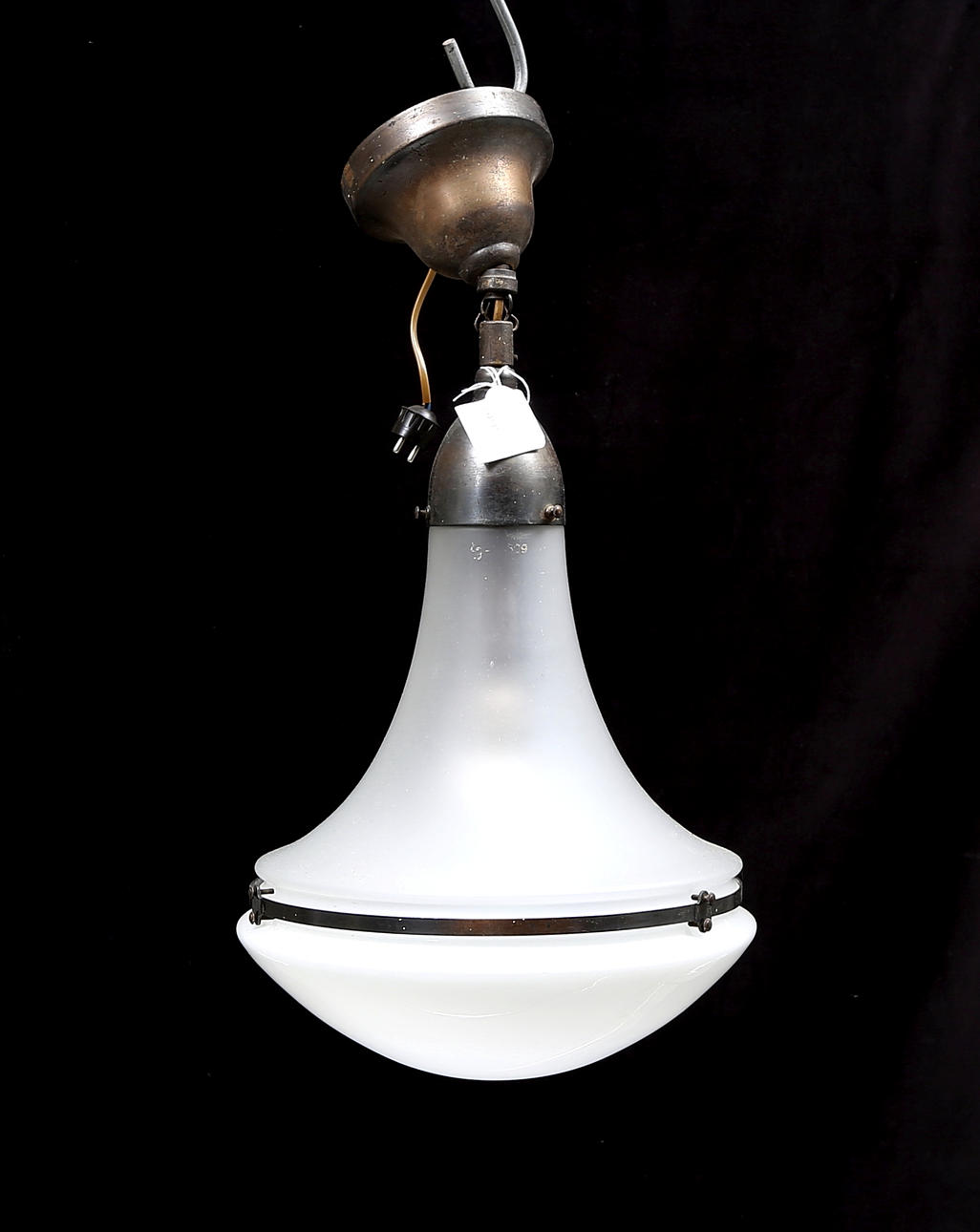 TAKLAMPA, Peter Behrens, AEG, höjd ca. 65 cm.