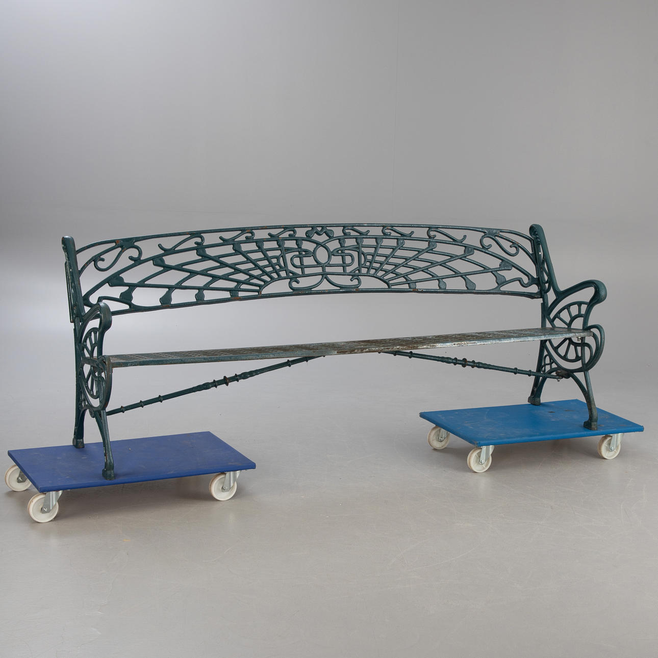 Gartenbank im Jugendstil, 2.Hälfte 20.Jh.