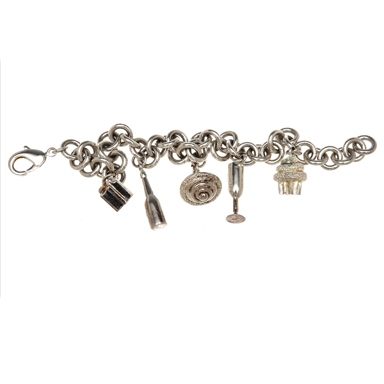 BERLOCKARMBAND, silver, Tiffany & Co.