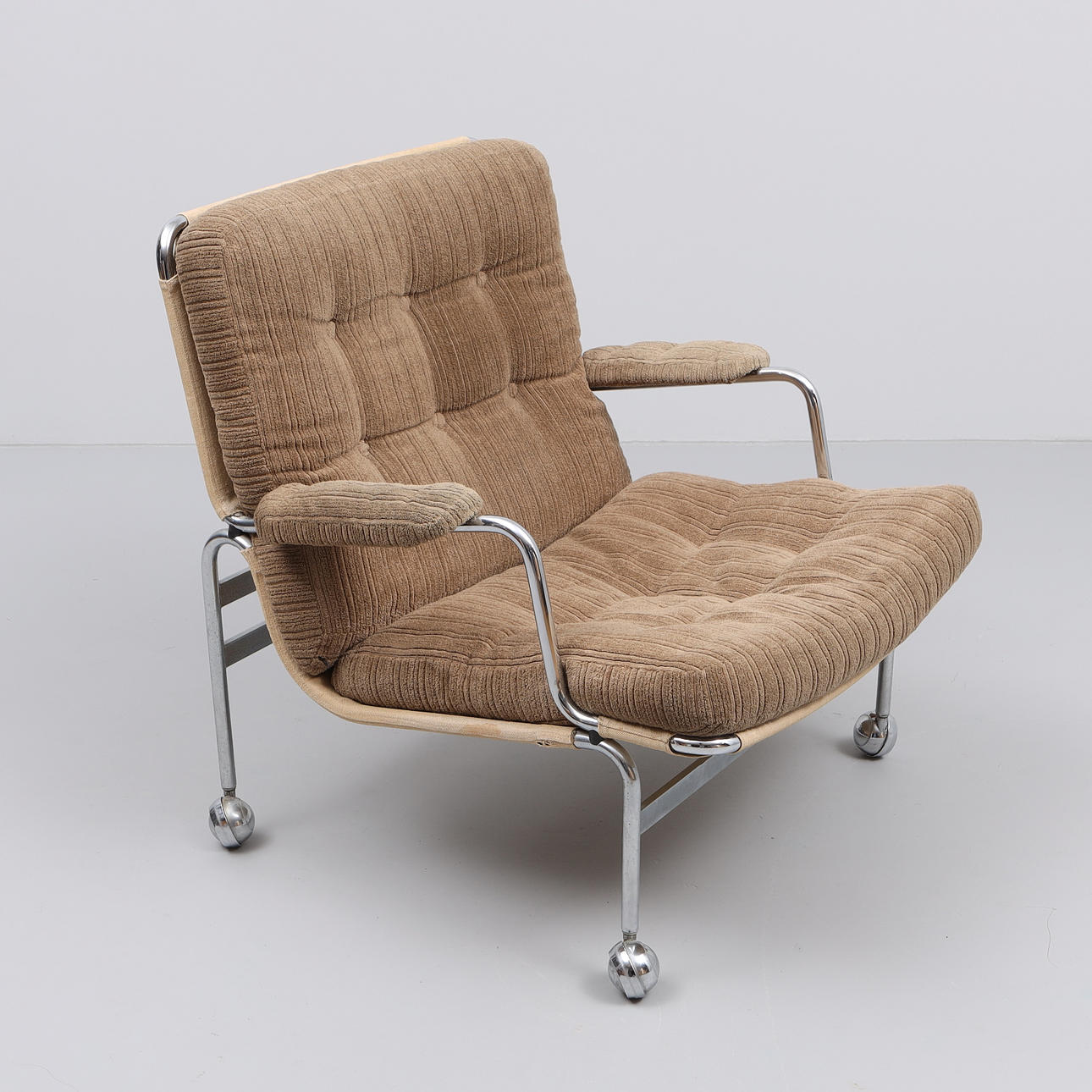 BRUNO MATHSSON. Fåtölj, "Karin", Dux.