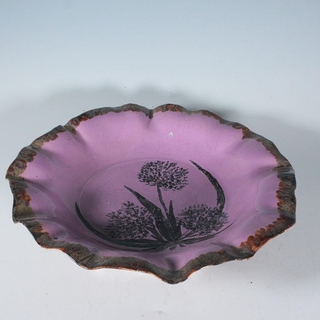 HEDWIG WAGNER. Ceramic bowl, signed.