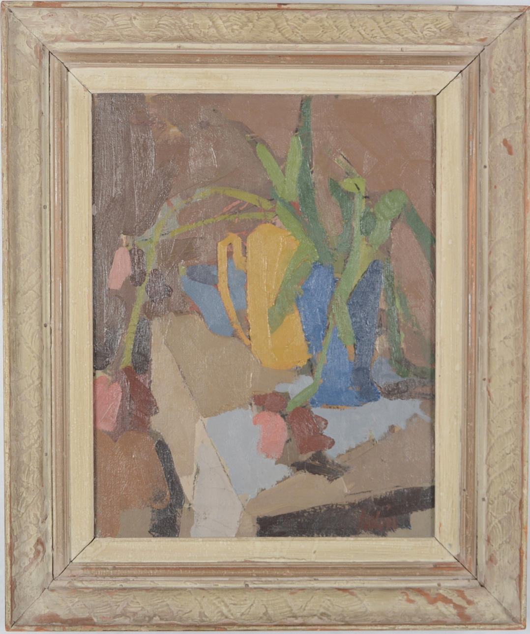 BJÖRN JULIN. Olja på pannå.