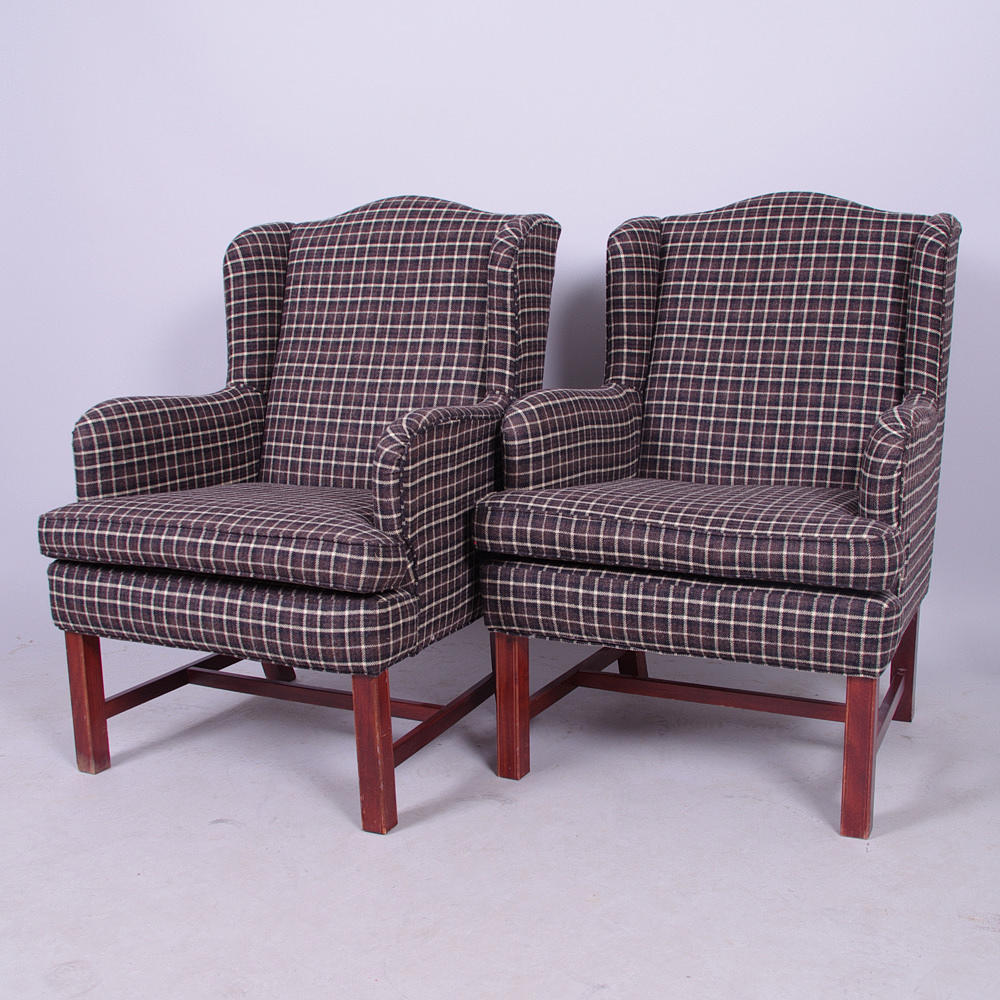 Fåtöljer, 1 par, sent 1900-tal.