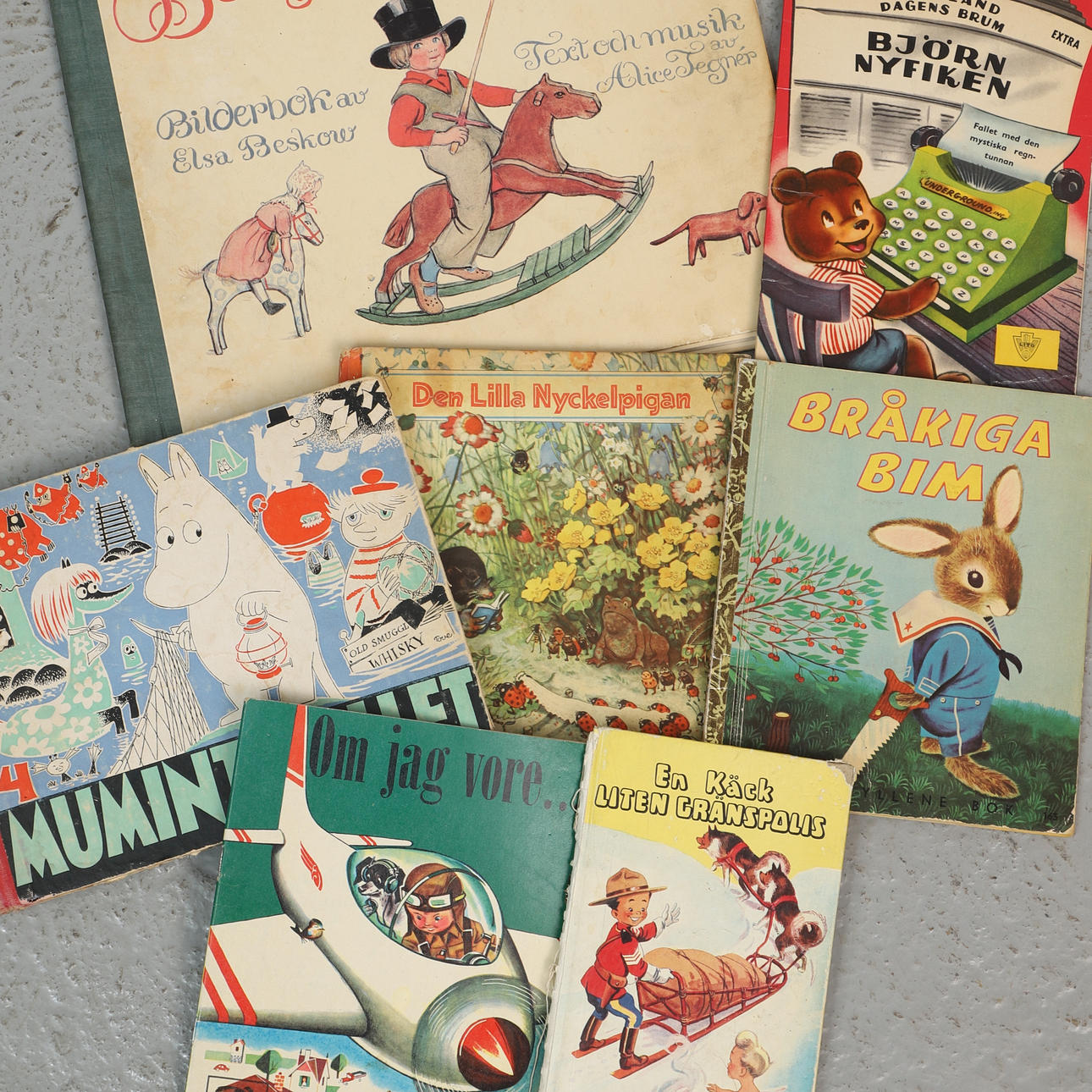 KINDERBÜCHER, Ein Menge, 1950-80er Jahre.