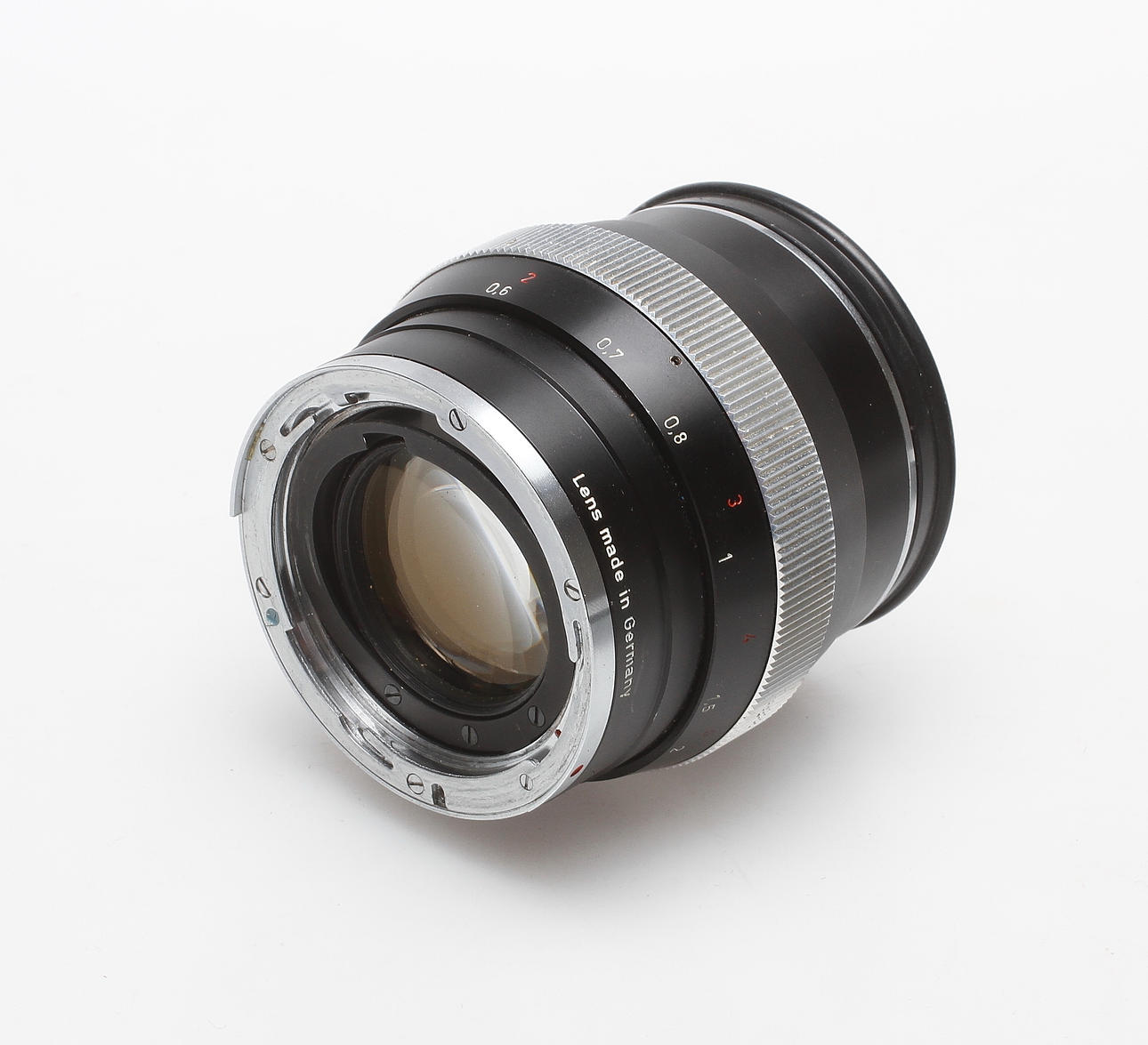 KAMERAOBJEKTIV, Contarex Planar 50mm 1:1,4, Carl Zeiss.