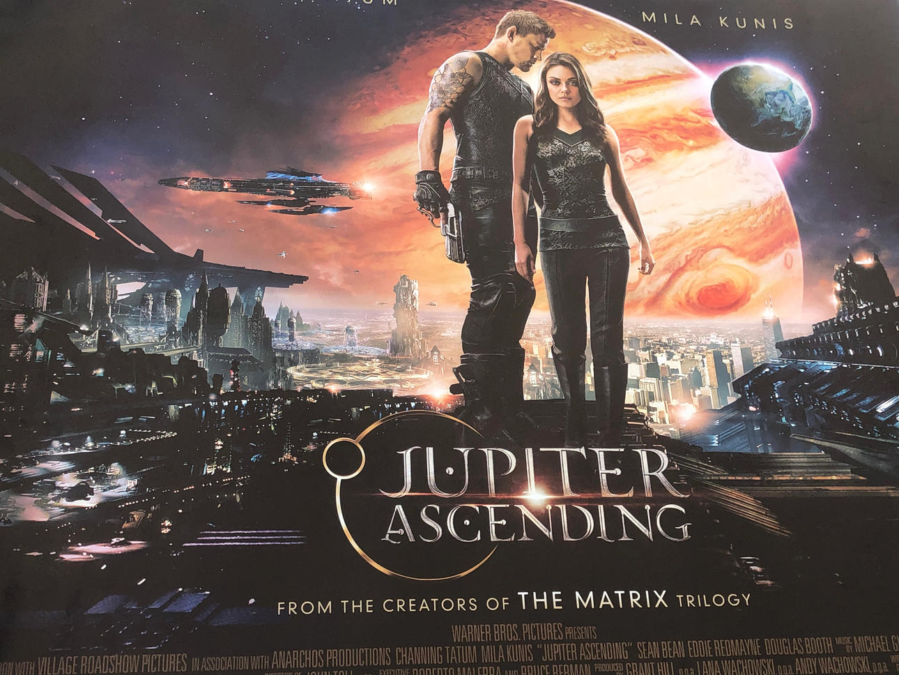 THREE MOVIES POSTERS FOR "JUPITER ASCENDING".