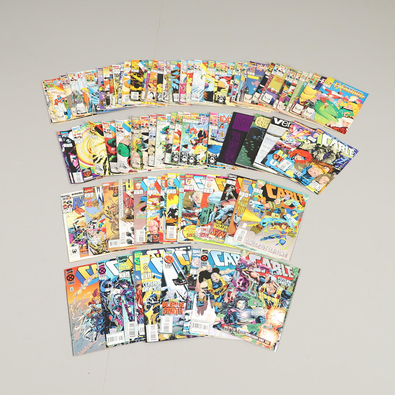 MARVEL-COMICS – EXCALIBUR, CABLE & ANDERE COMICS.