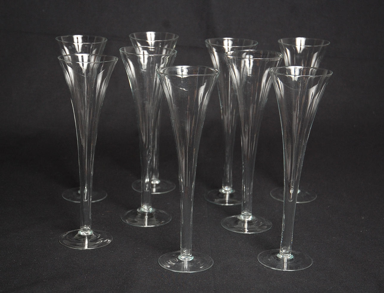 CHAMPAGNEGLAS, 9 st.