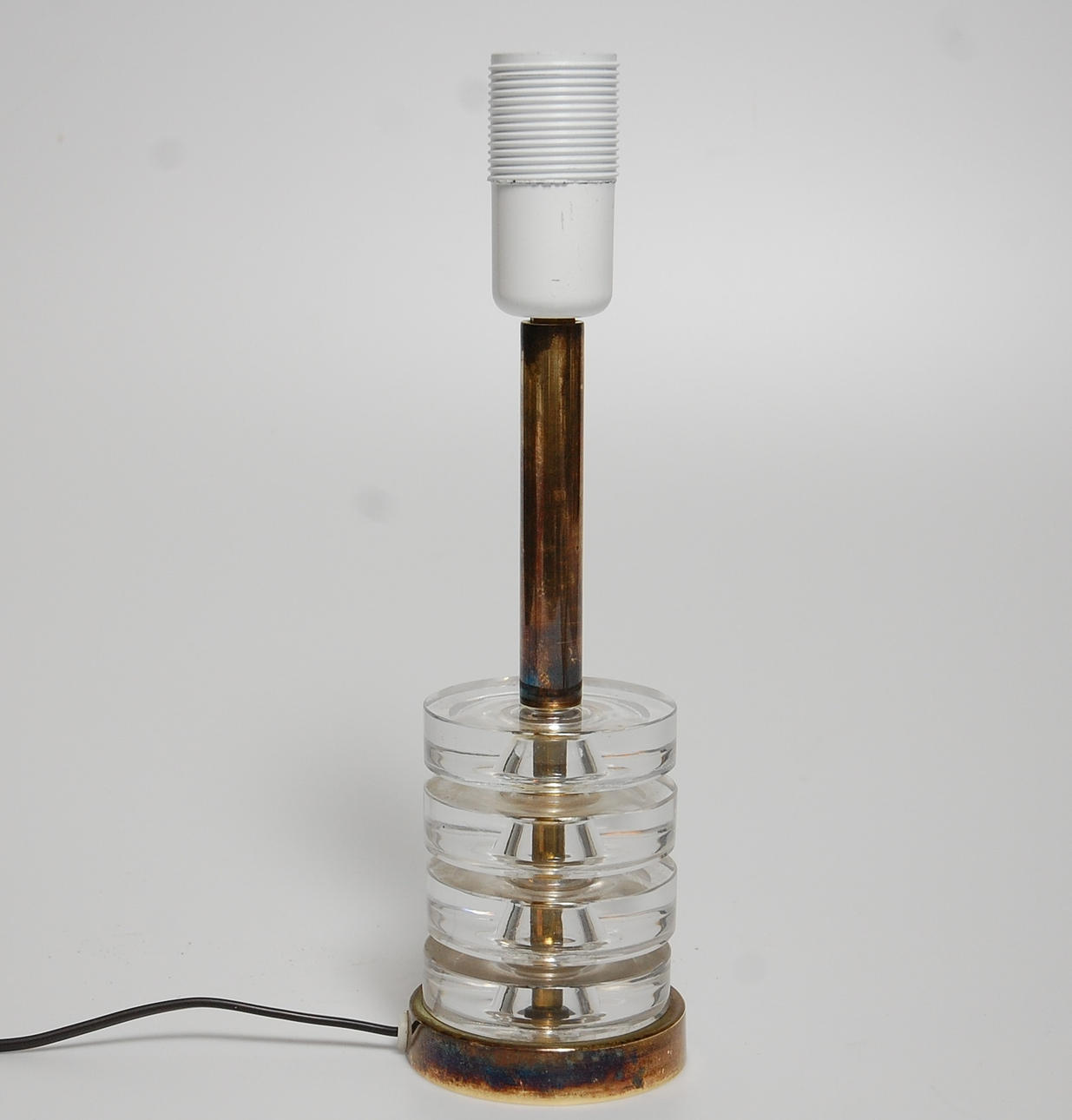 BORDSLAMPA, Carl fagerlund, Orrefors.