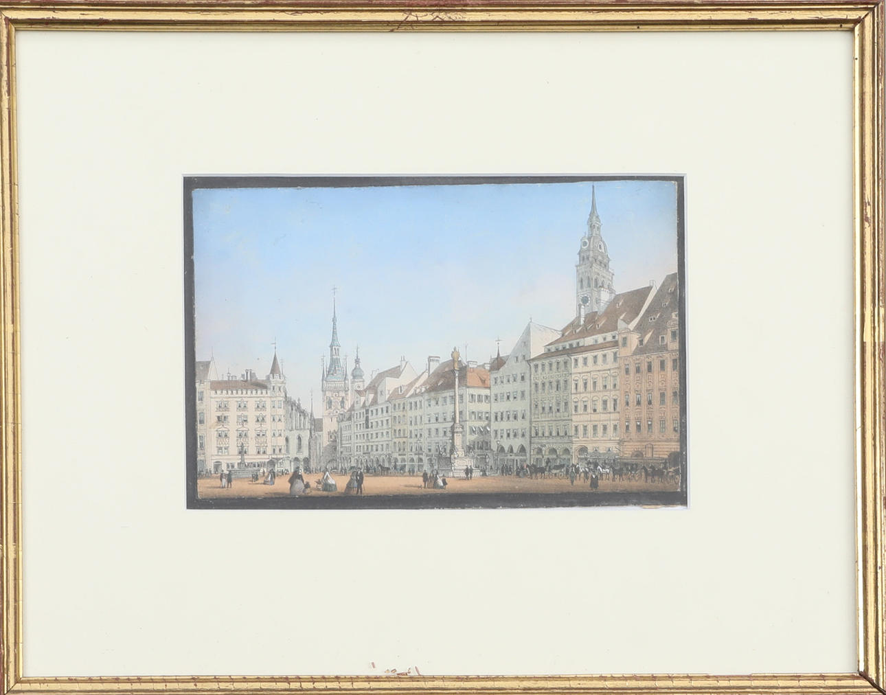 EBERHARD EMNINGER. EFTER. litografi, kolorerad.