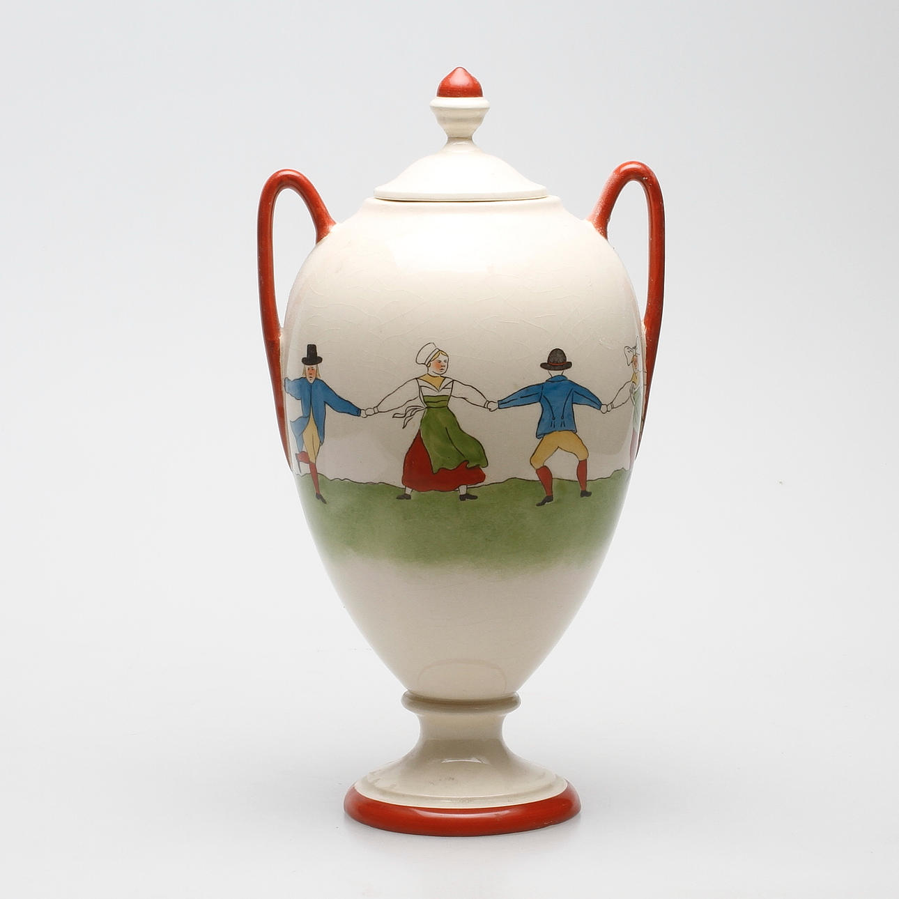 LOCKURNA, flintgods, "Daldansen", Rörstrand.