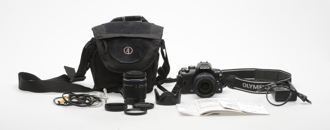 DIGITAL SYSTEMKAMERA, E-410, 14-42mm, 40-150mm, Olympus.