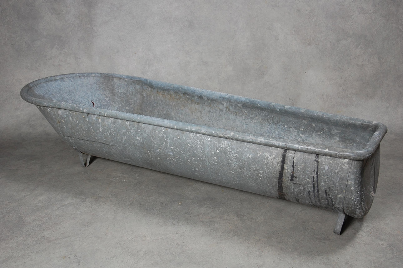 ZINKBADKAR, för varma sommardagar, 1900-talets början.