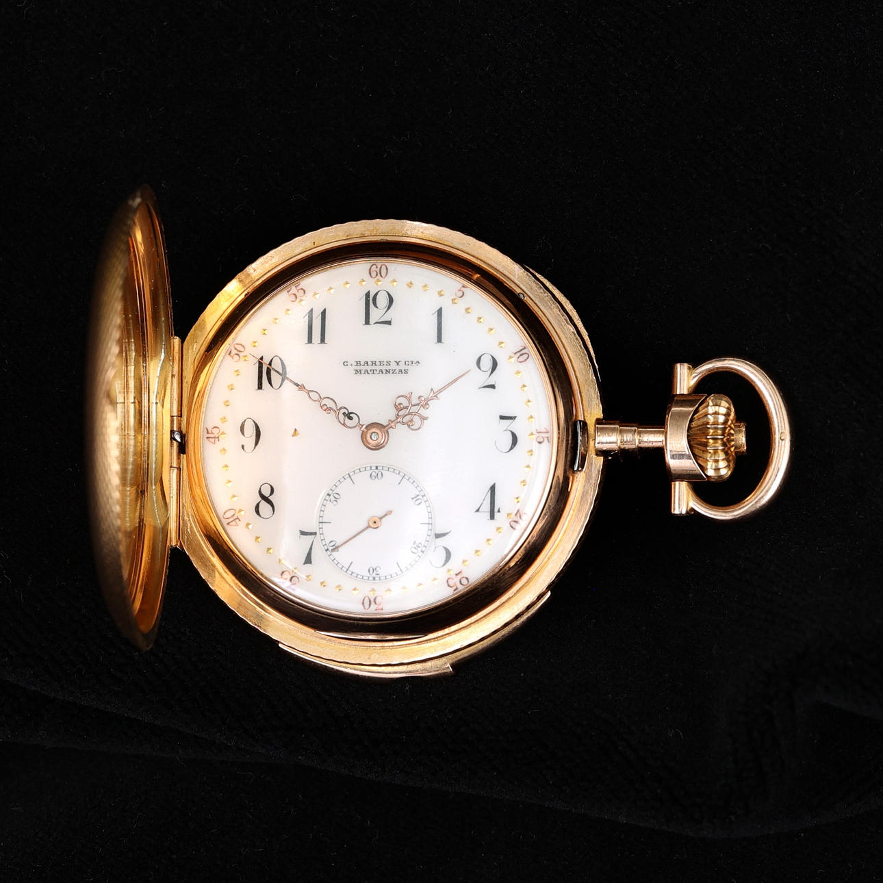 POCKET WATCH, 18K gold, Omega.