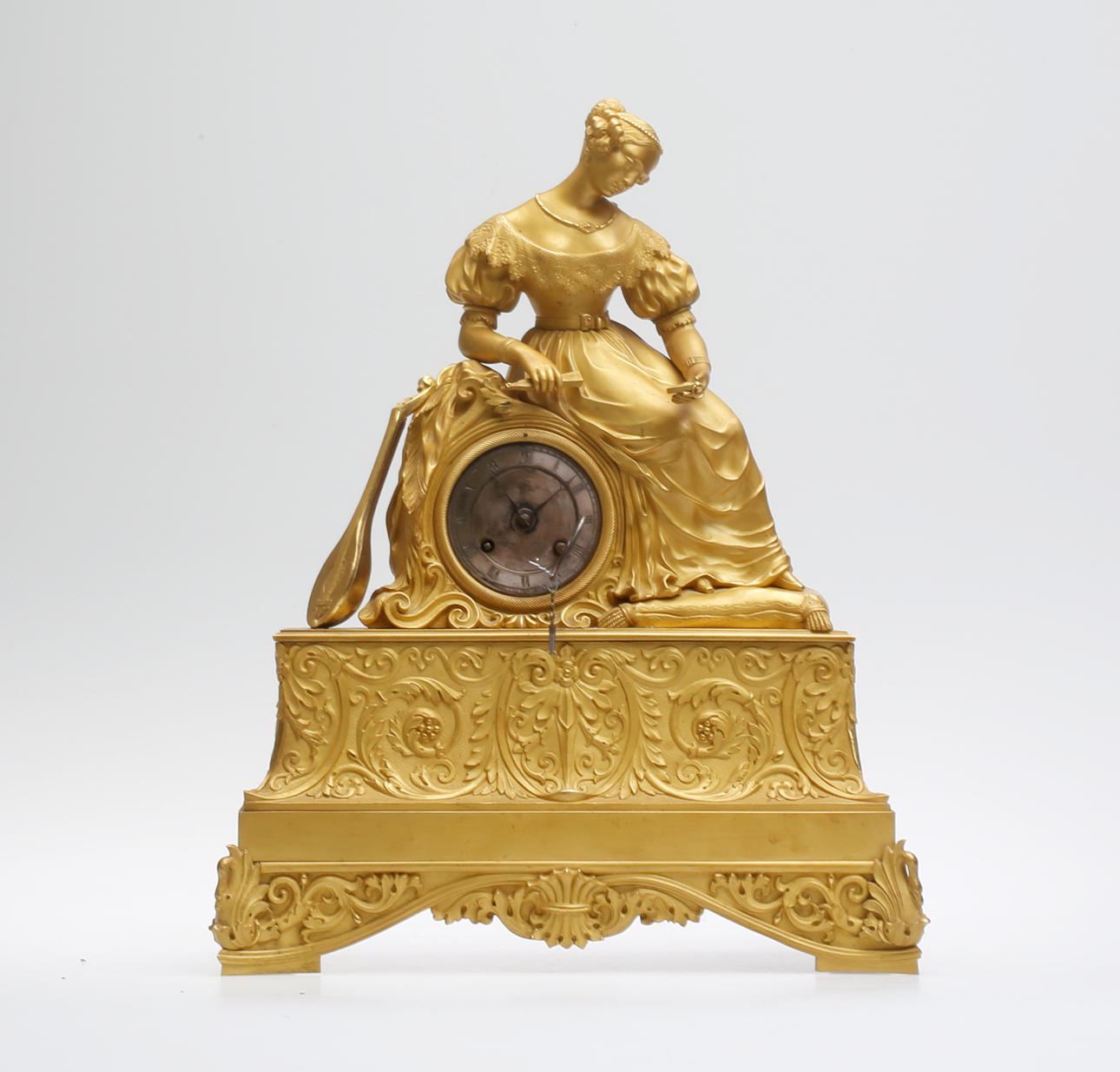 BORDSPENDYL, empir, 1820/30-tal.