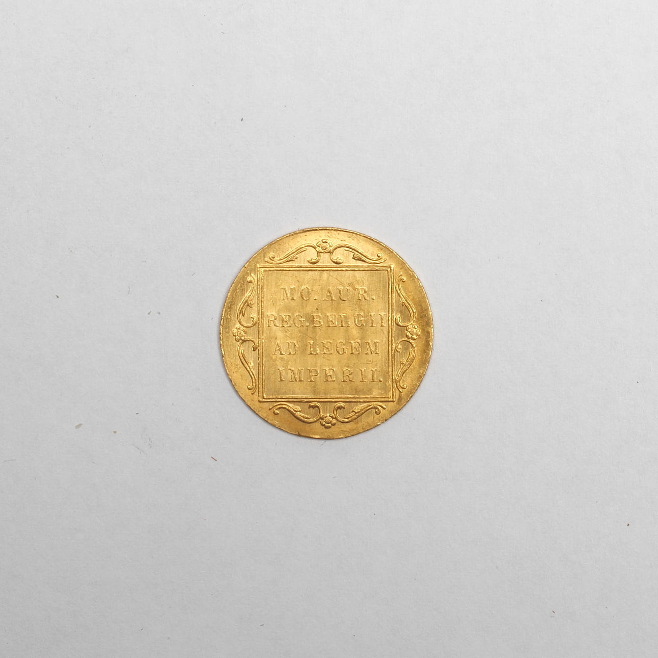 MINNESMYNT PARVAE CRESCUNT CONCORDIA 1927, guld 987/1000, vikt ca 3,5 gr.