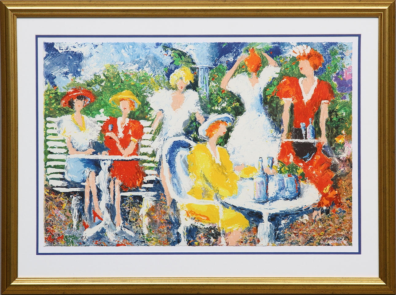 KARL ERIK HÖGLUND. Färglitografi, signerad samt påskrift EA (epreuve d’artist).